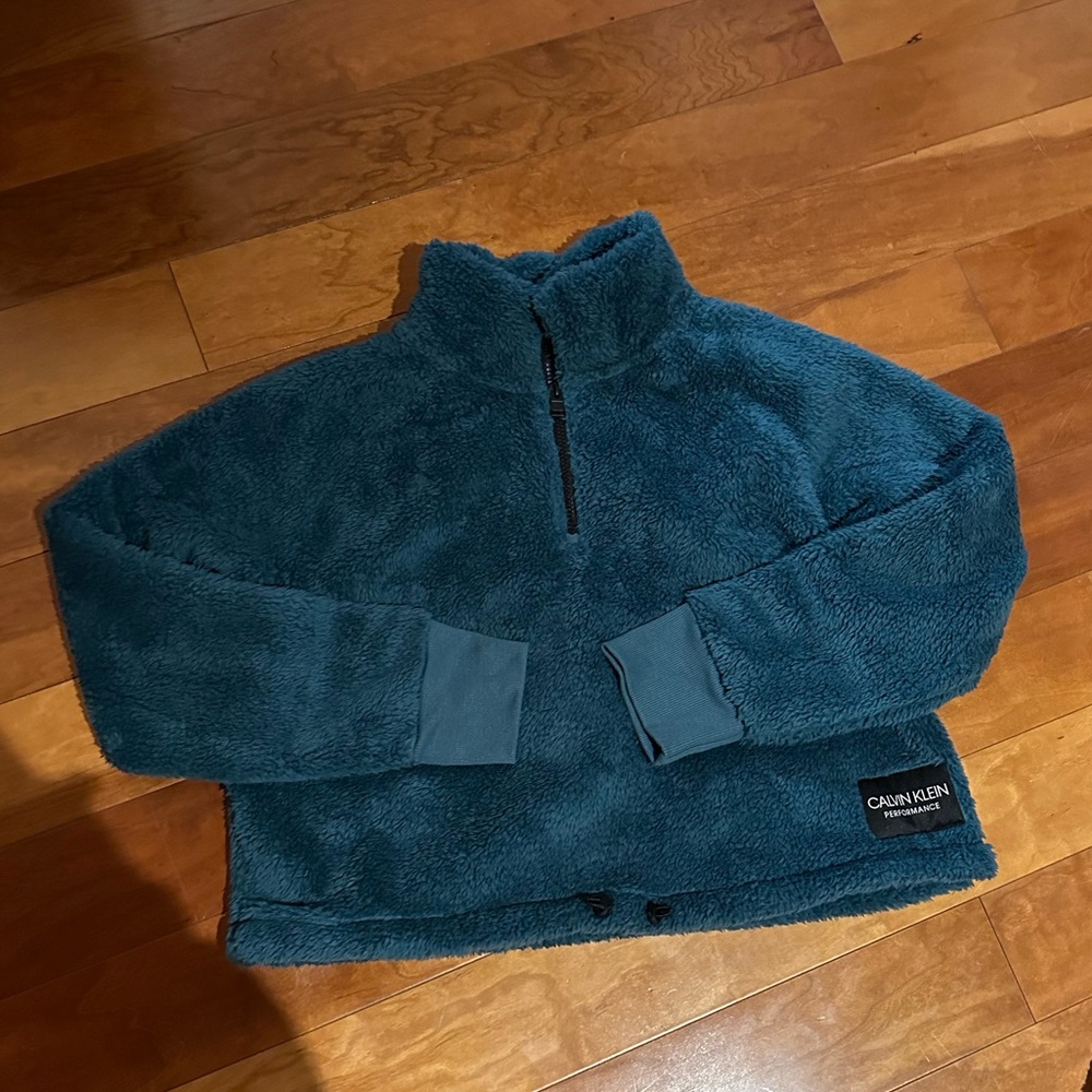 Cropped Quarter Zip
